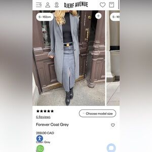 Djerf avenue forever coat